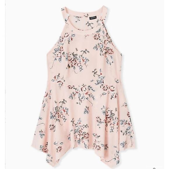 Torrid BABYDOLL CHABLIS GODDESS NECK TANK‎ size 0 XL - Picture 11 of 11